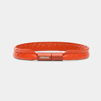 Eos Bracelet - Warm Red Leather
