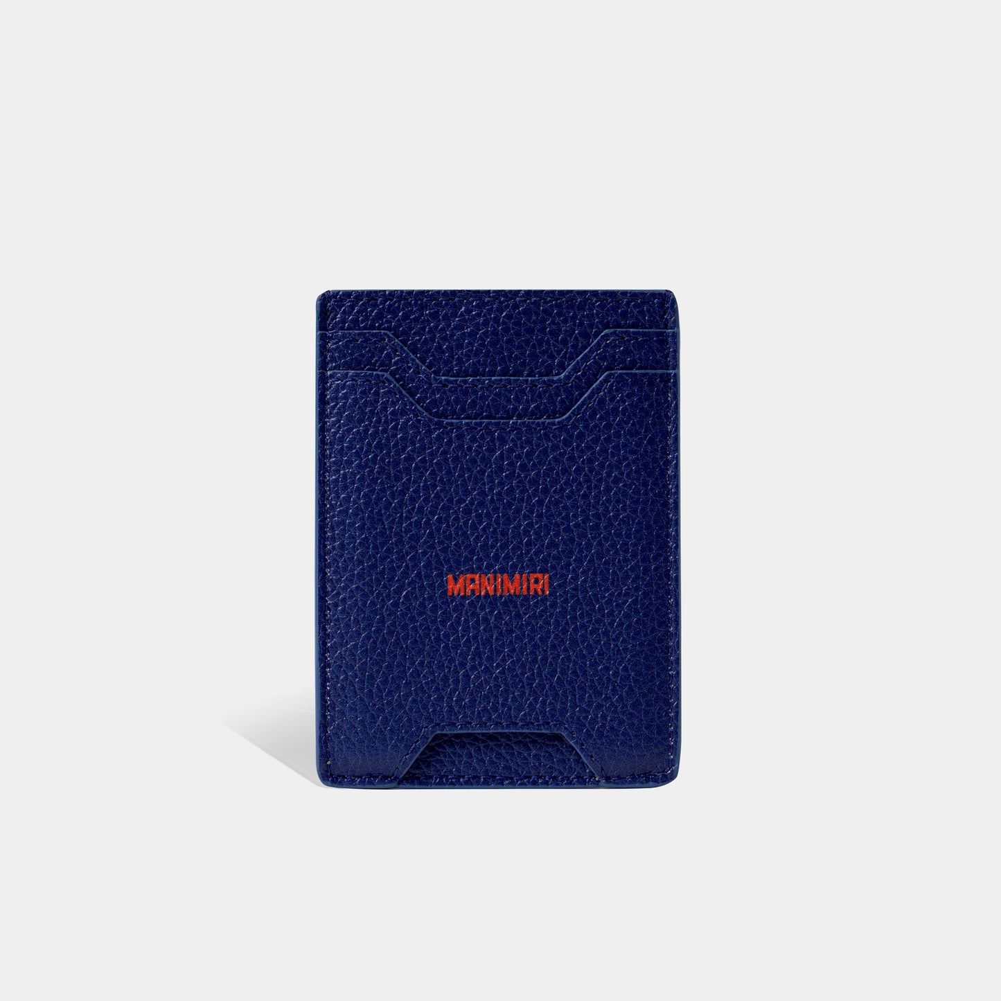 Miles Card Holder - Electric Blue Leather