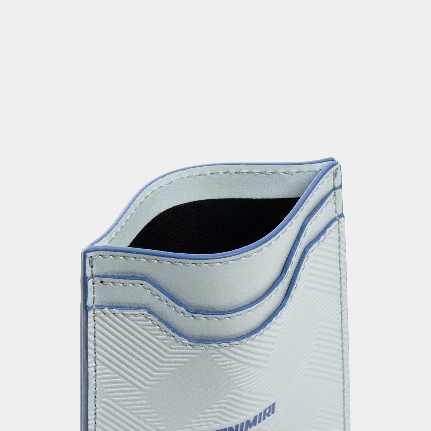 Miles Card Holder - Ice Blue Leather